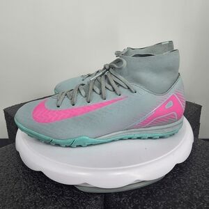 Nike Zoom Mercurial Superfly 9 Academy TF FQ8331-307 Silver Pink Turf Shoes 5.5W